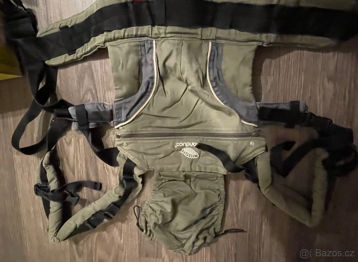 Prodám nosítko manduca od 3,5 kg, včetně návodu, pláštěnky
