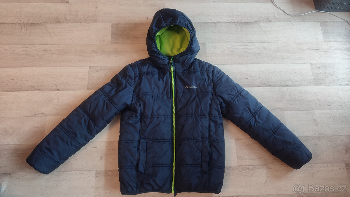 Chlapecká zimní bunda v.140/146 (zn.Lewro)-jako nová