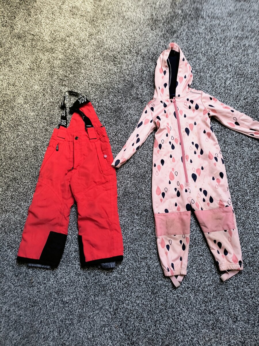 Zimní kalhoty a overal