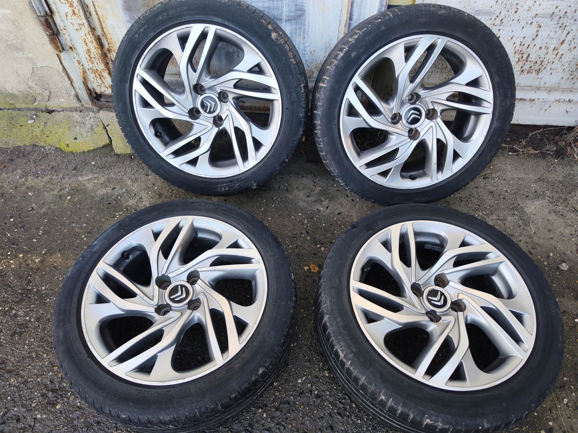 17"letní alu sada 4x108 origo Citroen C4 mk2 DS4 C5 DS5