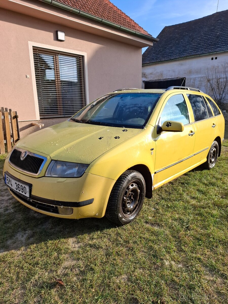 Skoda fabia 1,9TDI 74kw ( bez STK)