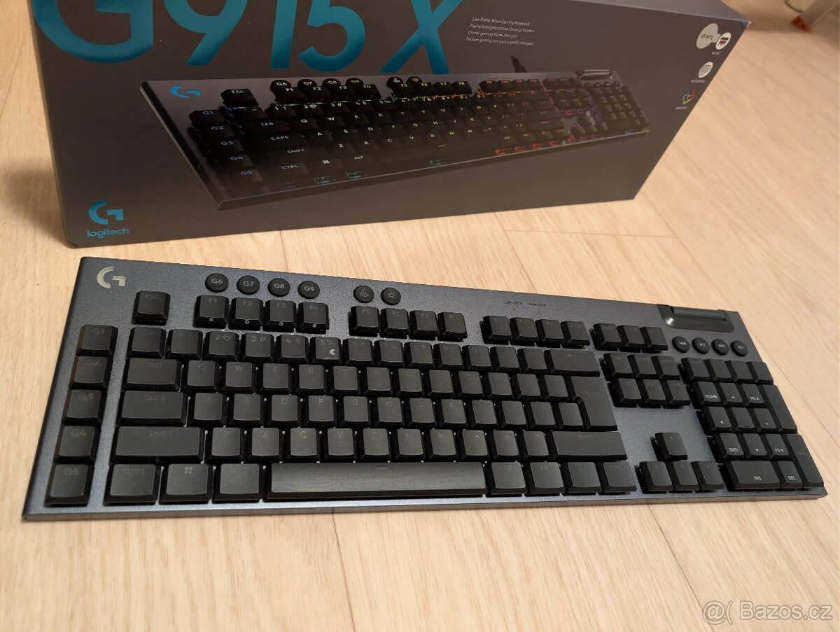 Klávesnice Logitech G915 X Tactile