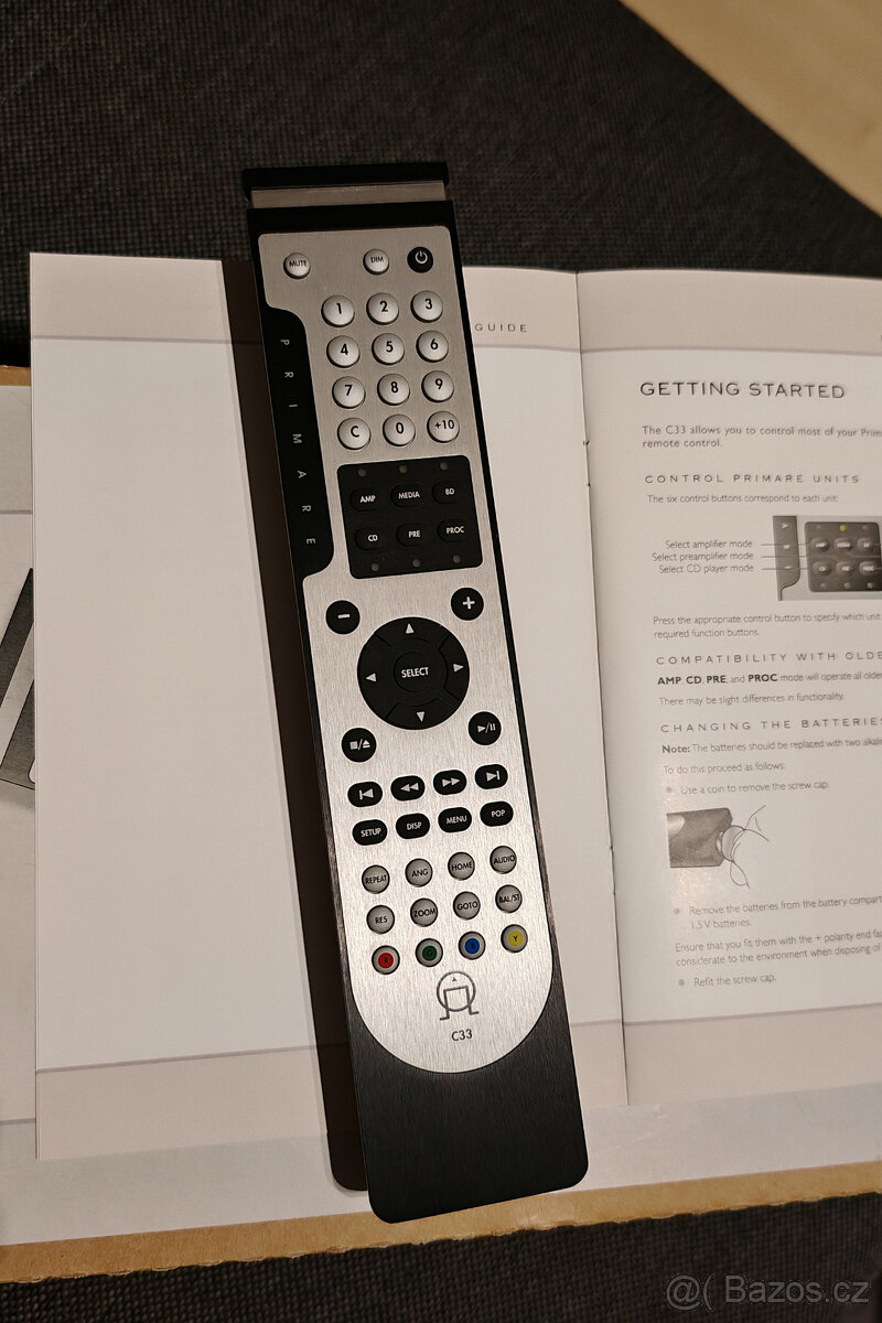PRIMARE C33 dálkový ovladač
