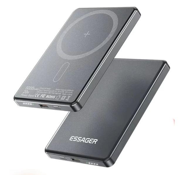 Magnetická powerbanka KR-W002 / 5000 mAh