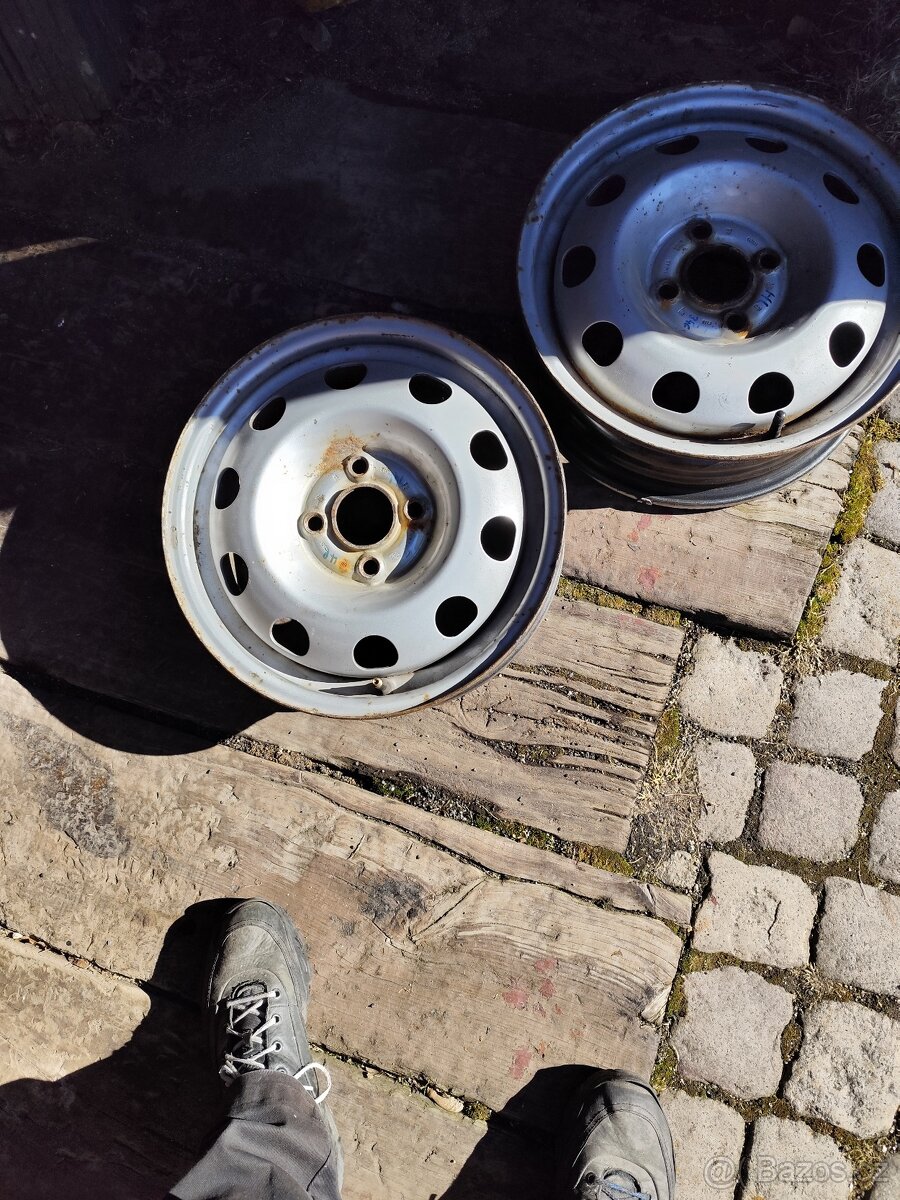 Ocelové disky VW Lupo, golf