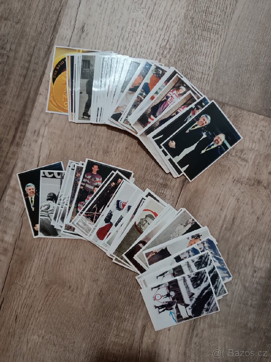 Hokejové kartičky Kaufland