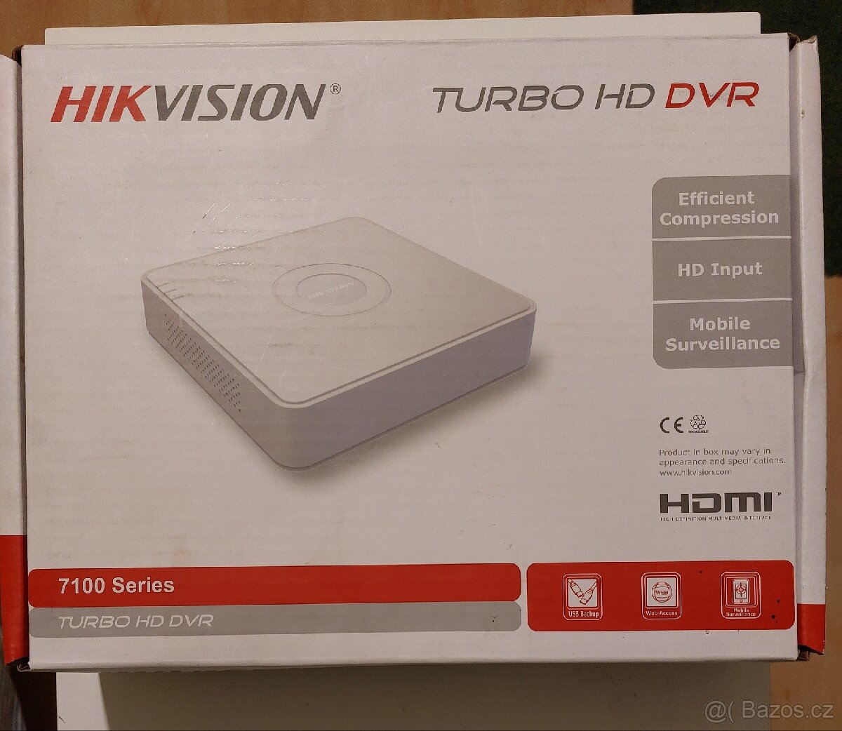 Hikvision DS-7104HWI-SH DVR kamerový rekordér nahrávač 500GB