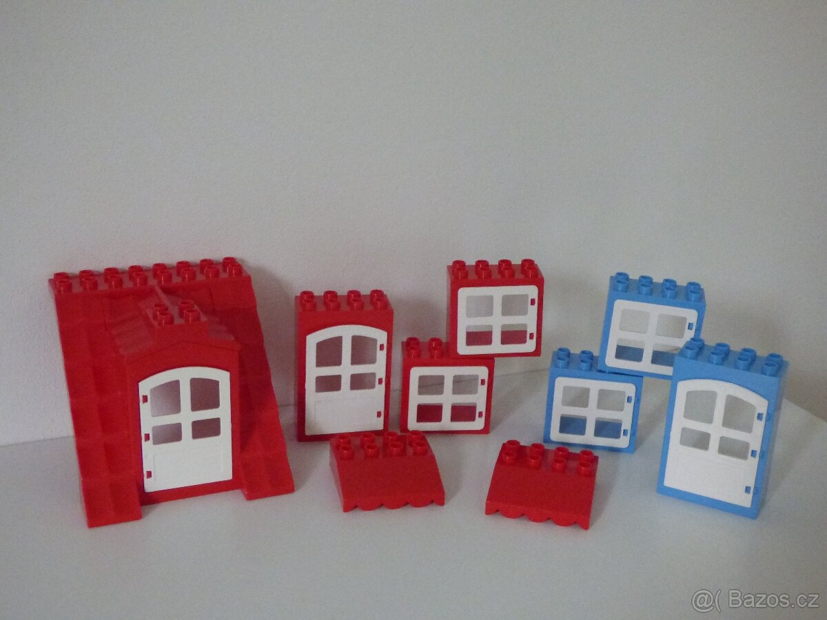 Lego Duplo - okna, dveře, střecha