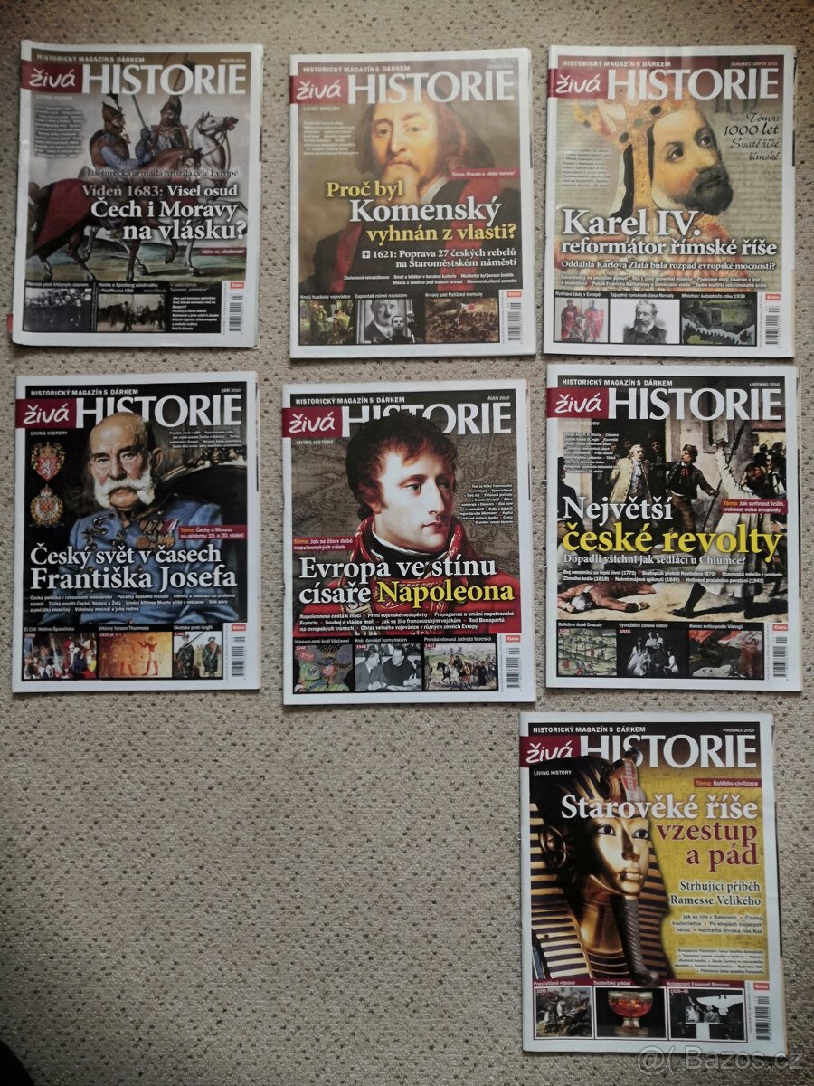 Časopisy Živá historie