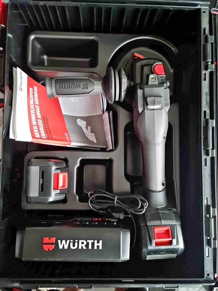 AKU Bruska WURTH AWS 18-125 P COMPACT M-CUBE