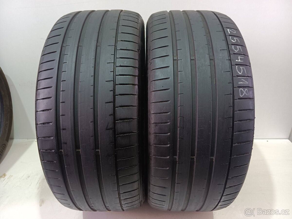 2ks letní pneu 255/45/18 Falken