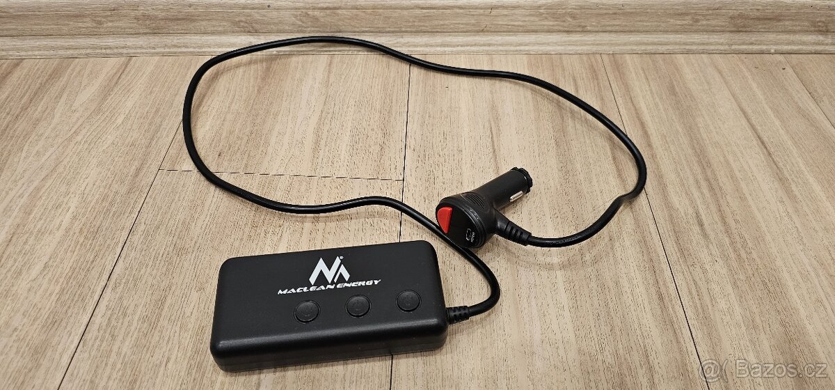 Zapalovač rozdvojka, nabíječka, USB atd