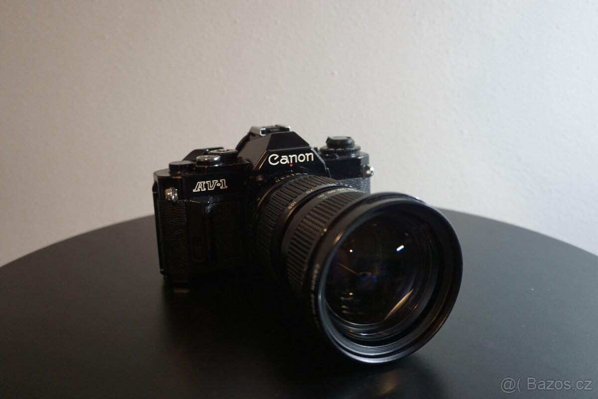 Canon AV-1 + 2 objektivy Canon FD