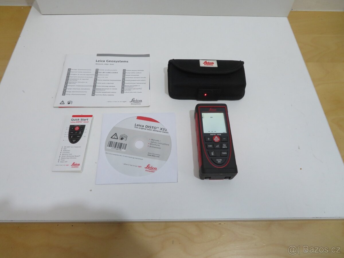 Zánovní laserový dálkoměr Leica DISTO X310