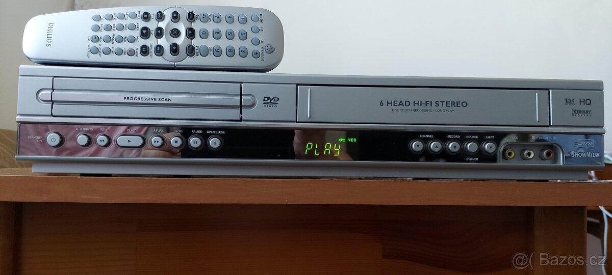 COMBO PHILIPS DVP3100V DVD/VHS/