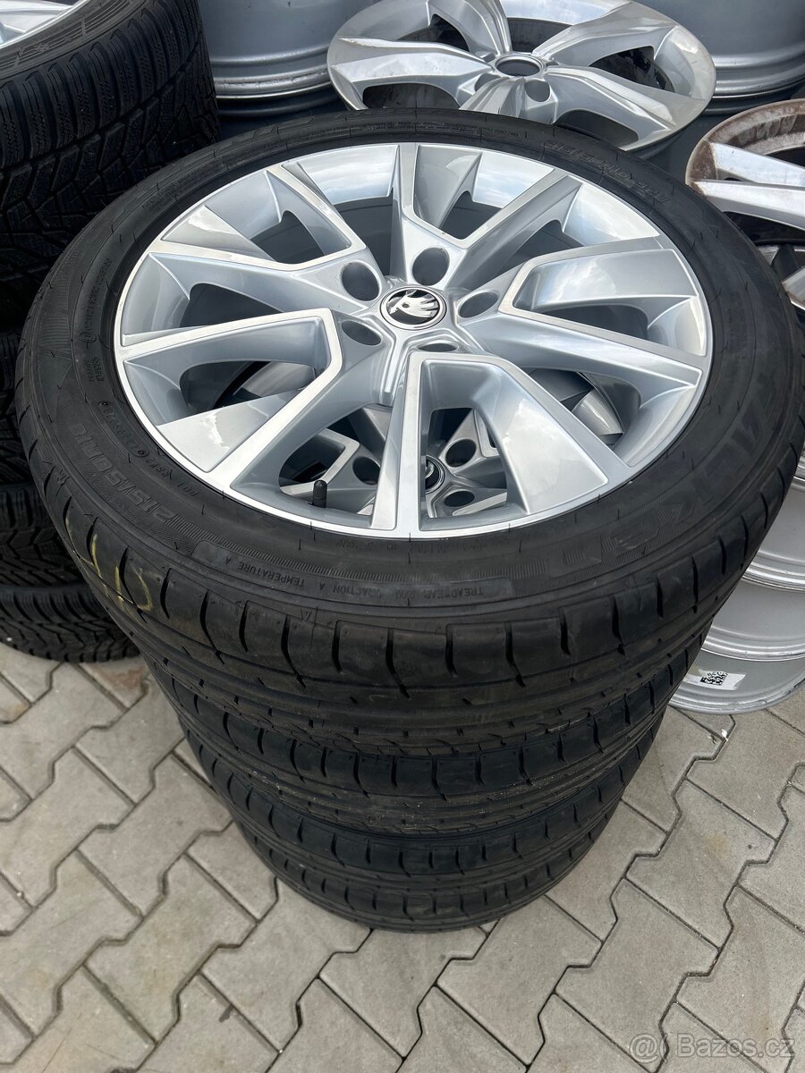 Alu letní Škoda Karoq NU7 18" originální kola R18
