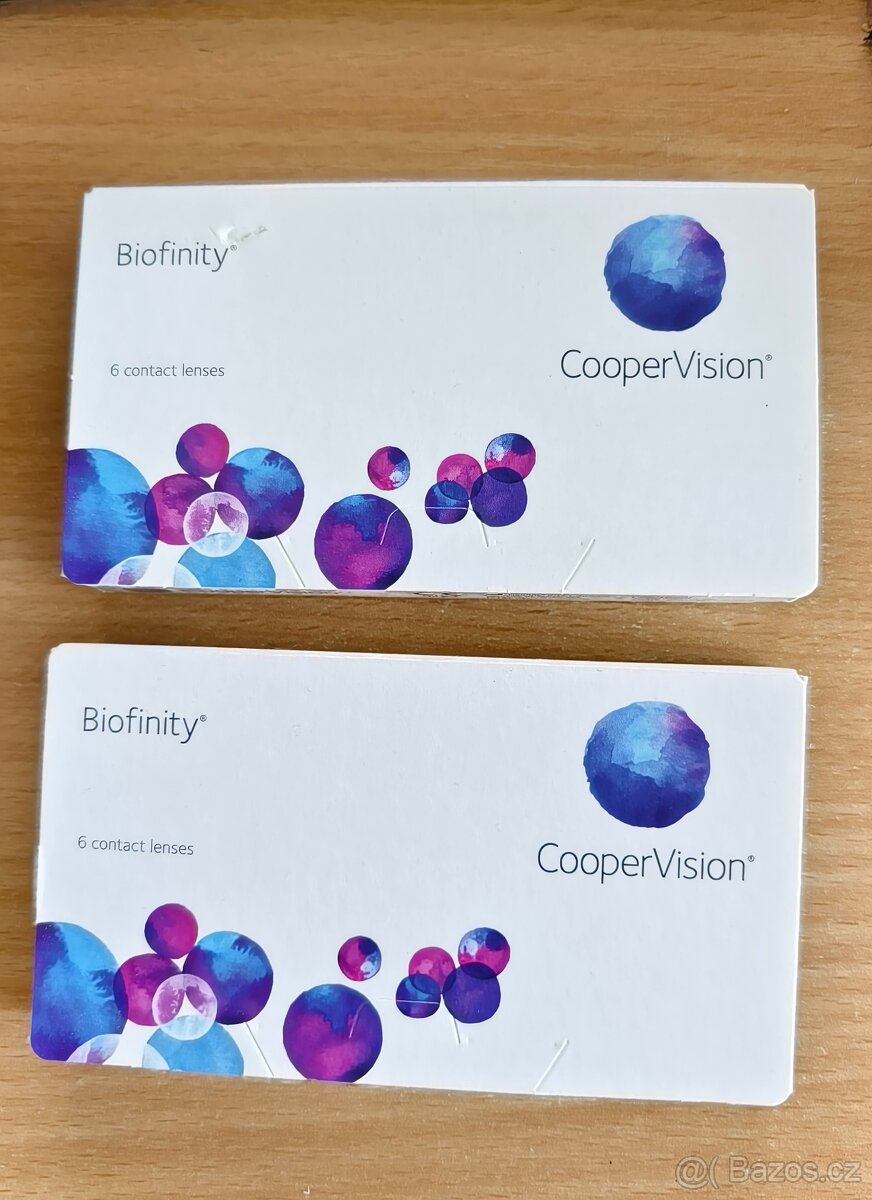 Kontaktní čočky měsíční Biofinity