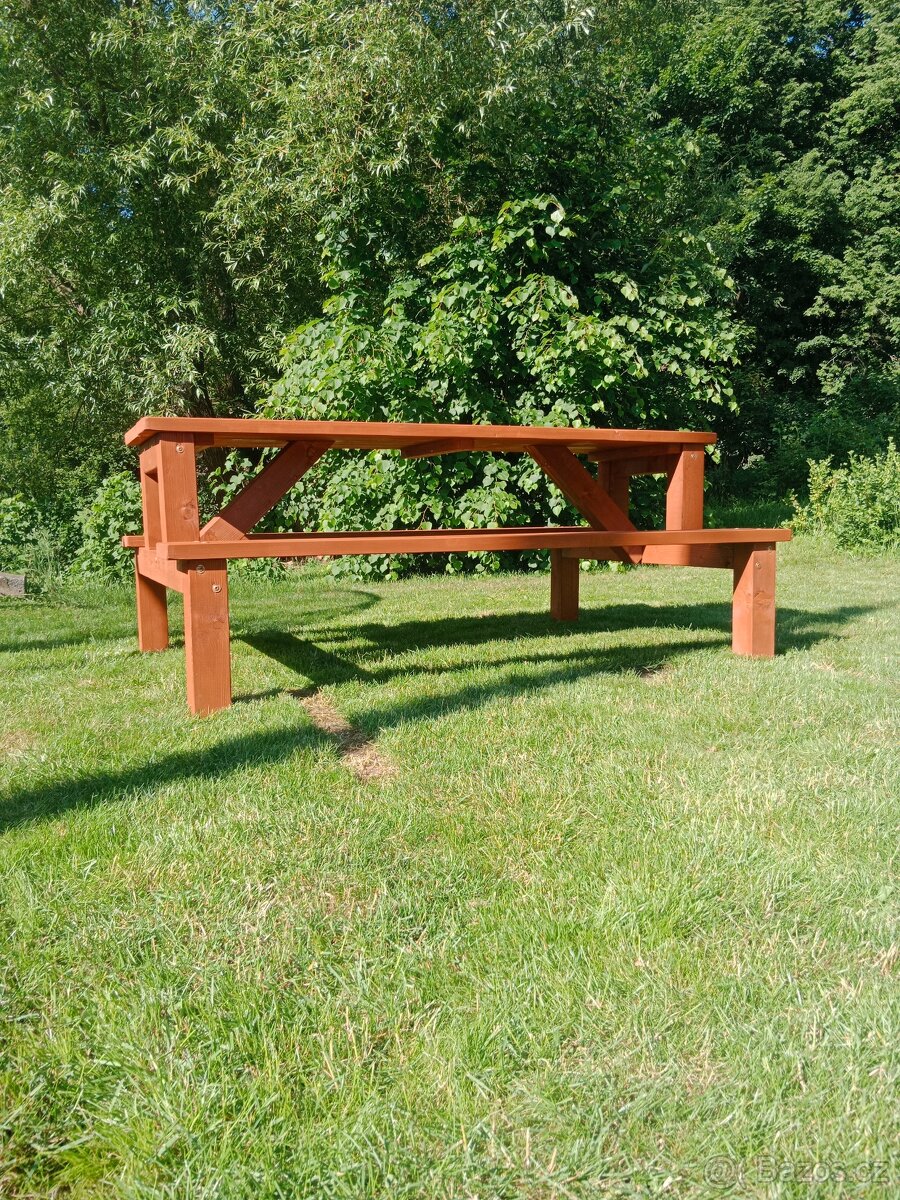 Pivní set, zahradní lavice