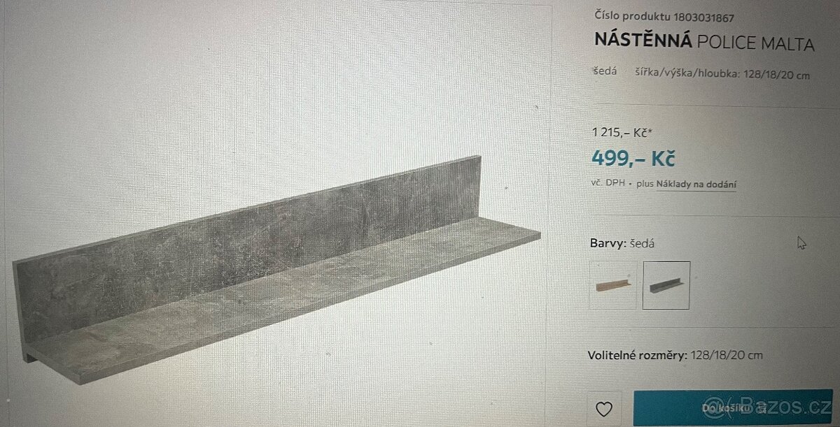 Nástěnná police