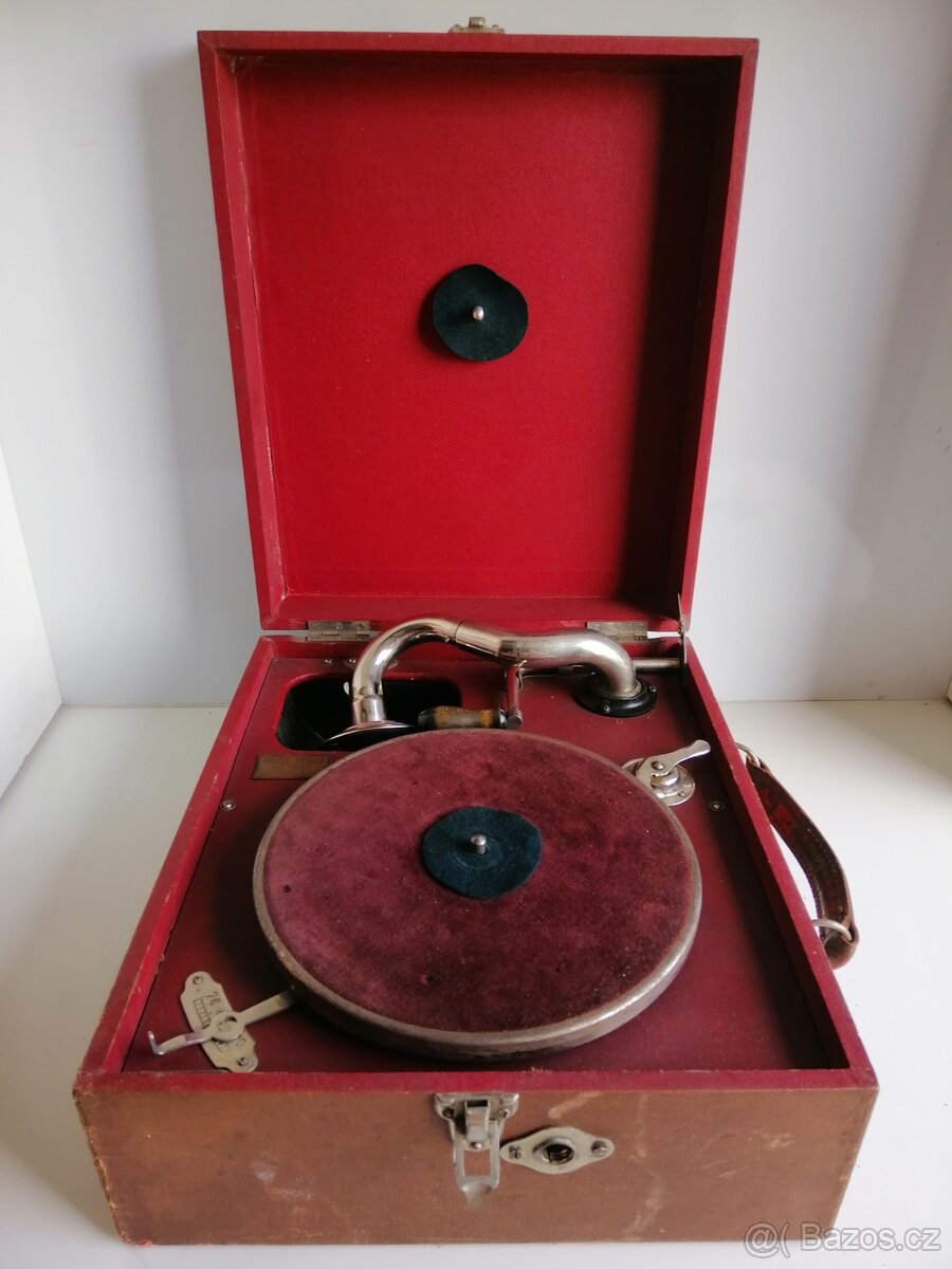 Gramofon na kliku