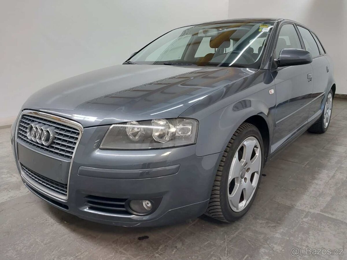 Audi A3 1.6Mpi 75 KW 5.dvéř 4/2007 jen 145TIS KM BEZ KOROZE
