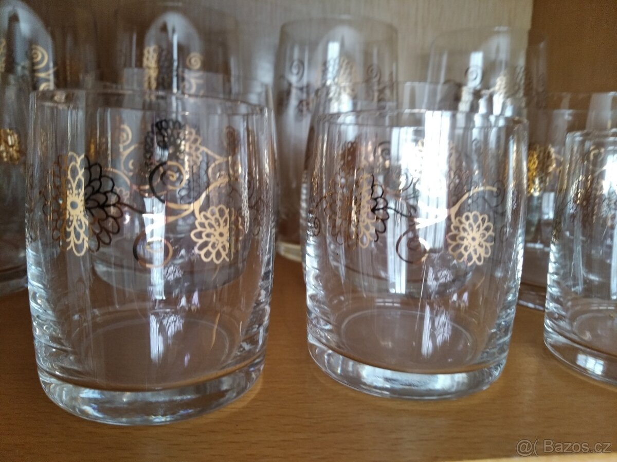 Skleničky tři velikosti