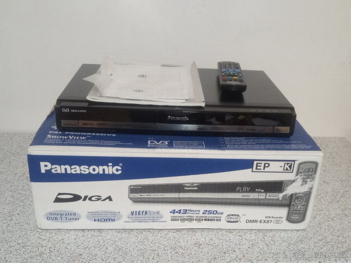 DVD rekordér Panasonic DMR-EX87