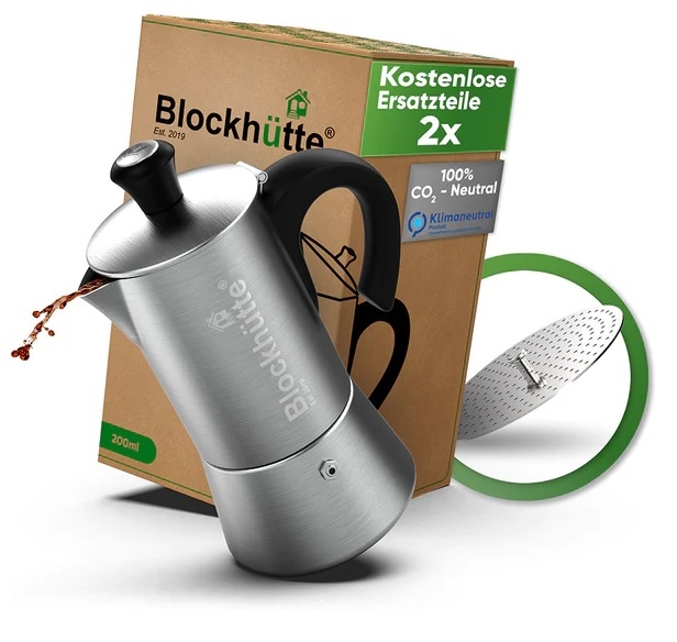 MOKA KÁVOVAR s redukčním sítkem 300 m