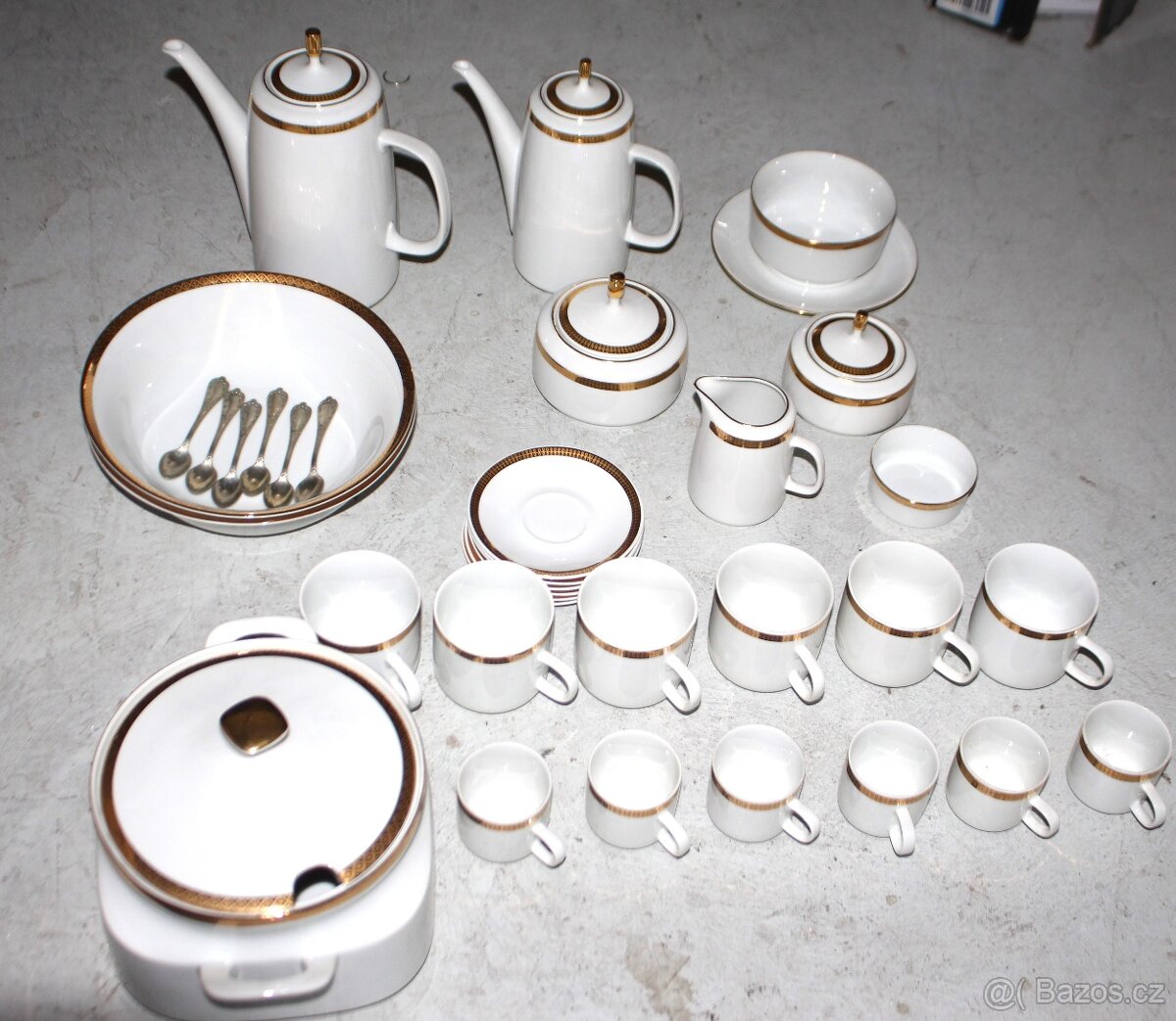 Jídelní a čajový servis pro 6 lidí BOHEMIA RAFAELA 36293