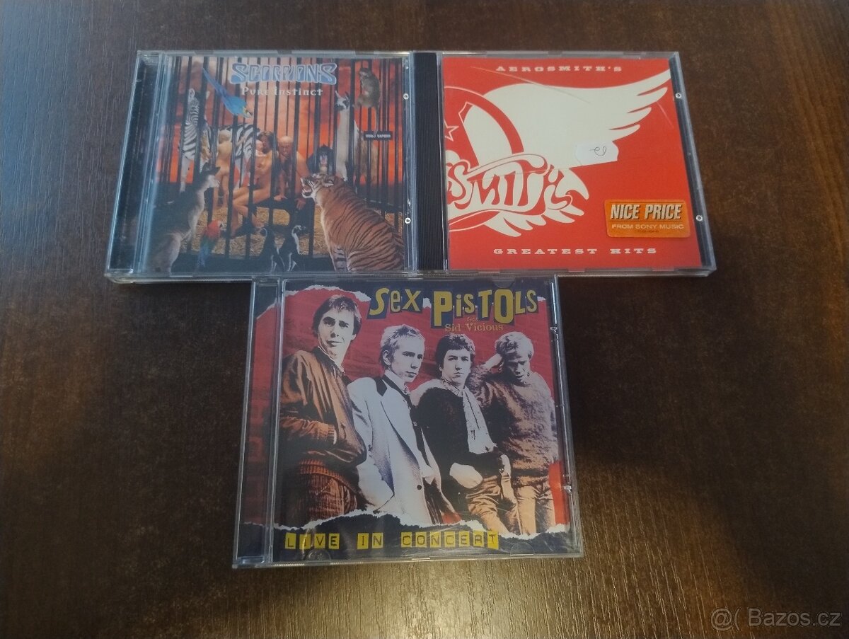 CD Sex Pistols Aerosmith Scorpions