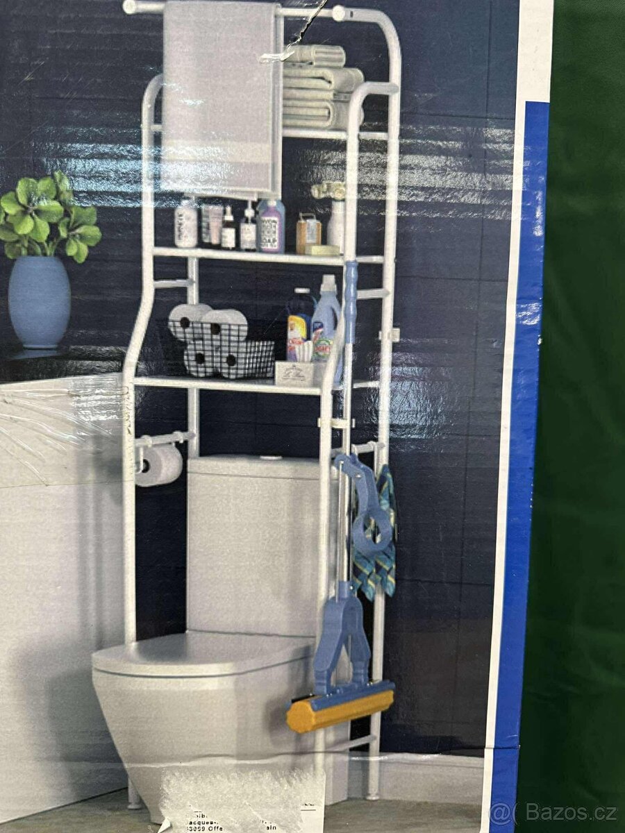 Policový stojan nad WC – Toilet Rack TM-012
