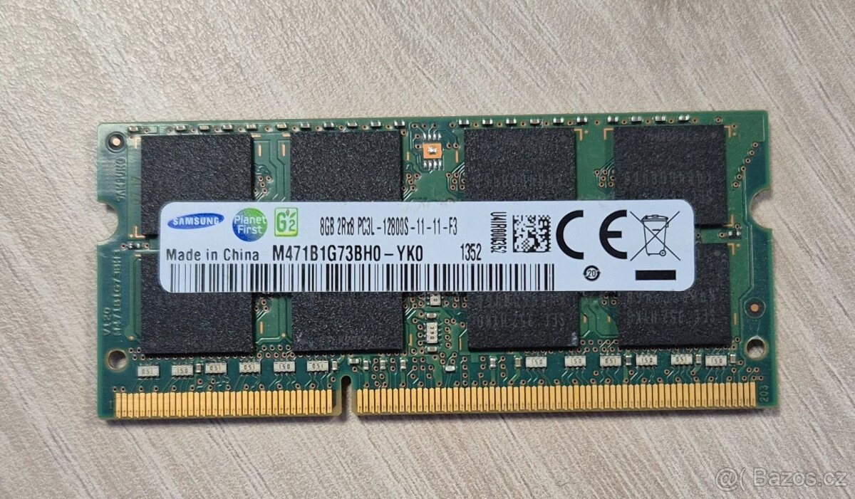 8GB SO-DIMM DDR3L 1600MHz Samsung #3