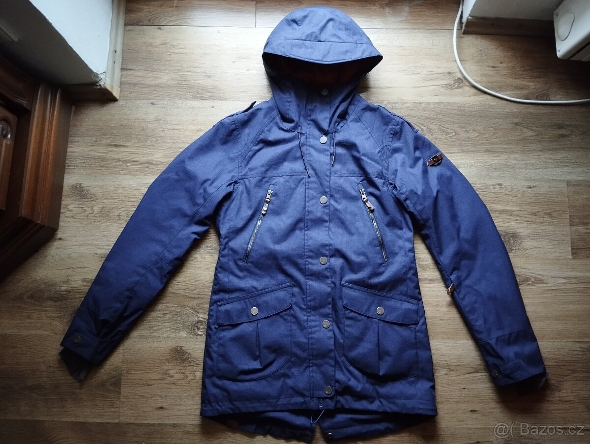 dámská zimní/lyžařská bunda ROXY vel. M - tmavě modrá