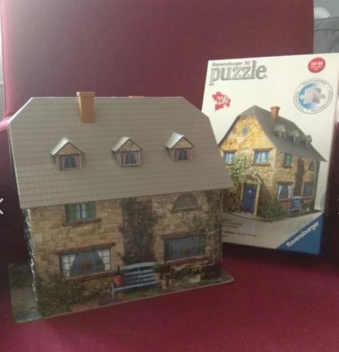 3D puzzle-Anglický domek SLEVA