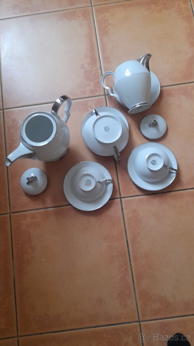 Porcelán H&C CHODOAU - ART DECO Haas a Czjzek