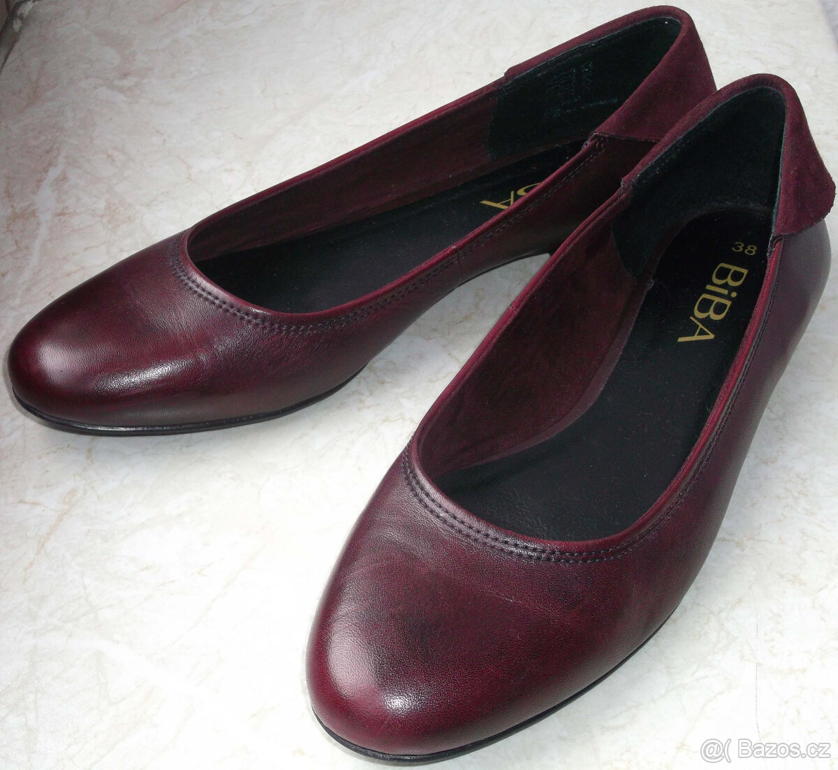 Luxusní značkový kvalitni nové botky BIBA VEL.38.Nevhodný dá