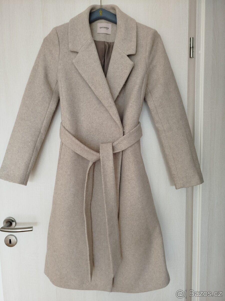 Kabát Orsay béžový vel.34