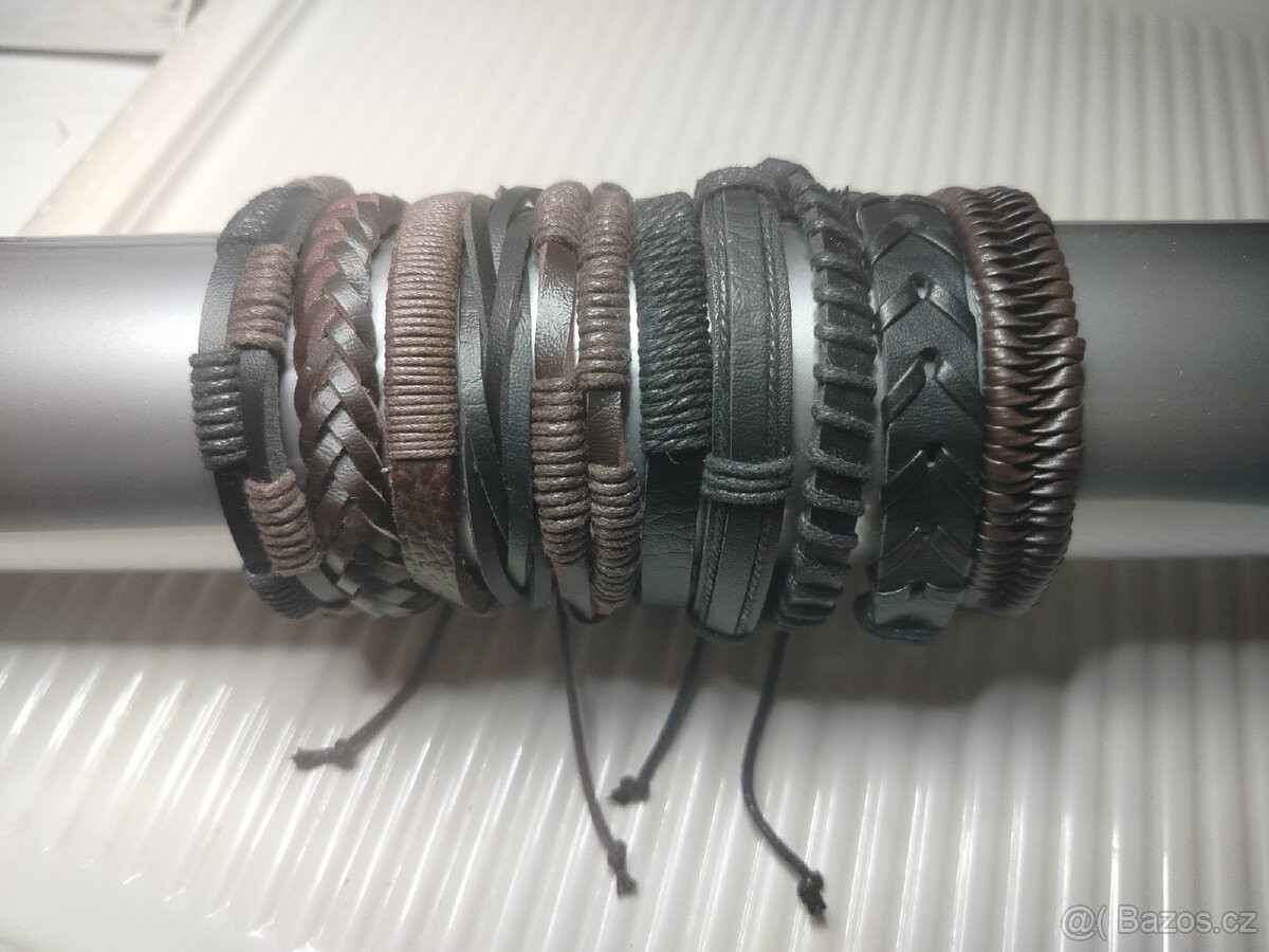 Výprodej kožených náramků