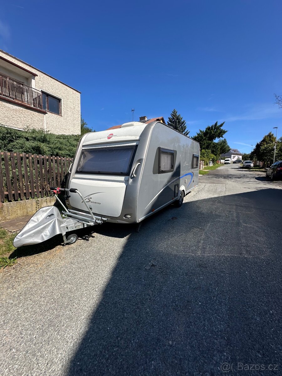 Karavan Bürstner Belcanto 2013 – výbava-klima-mover