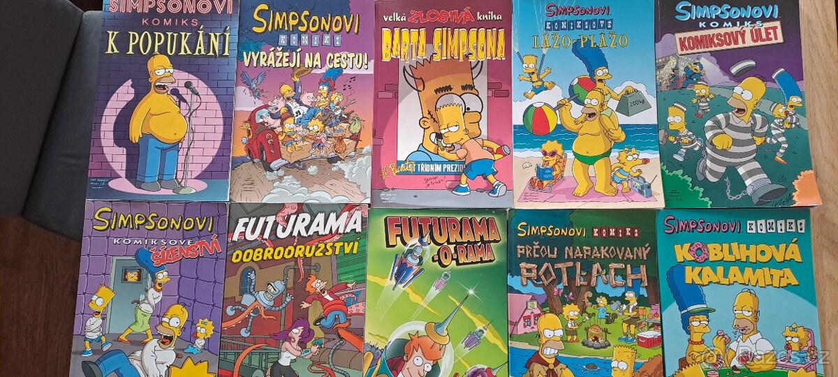 Simpsonovi - komiksy