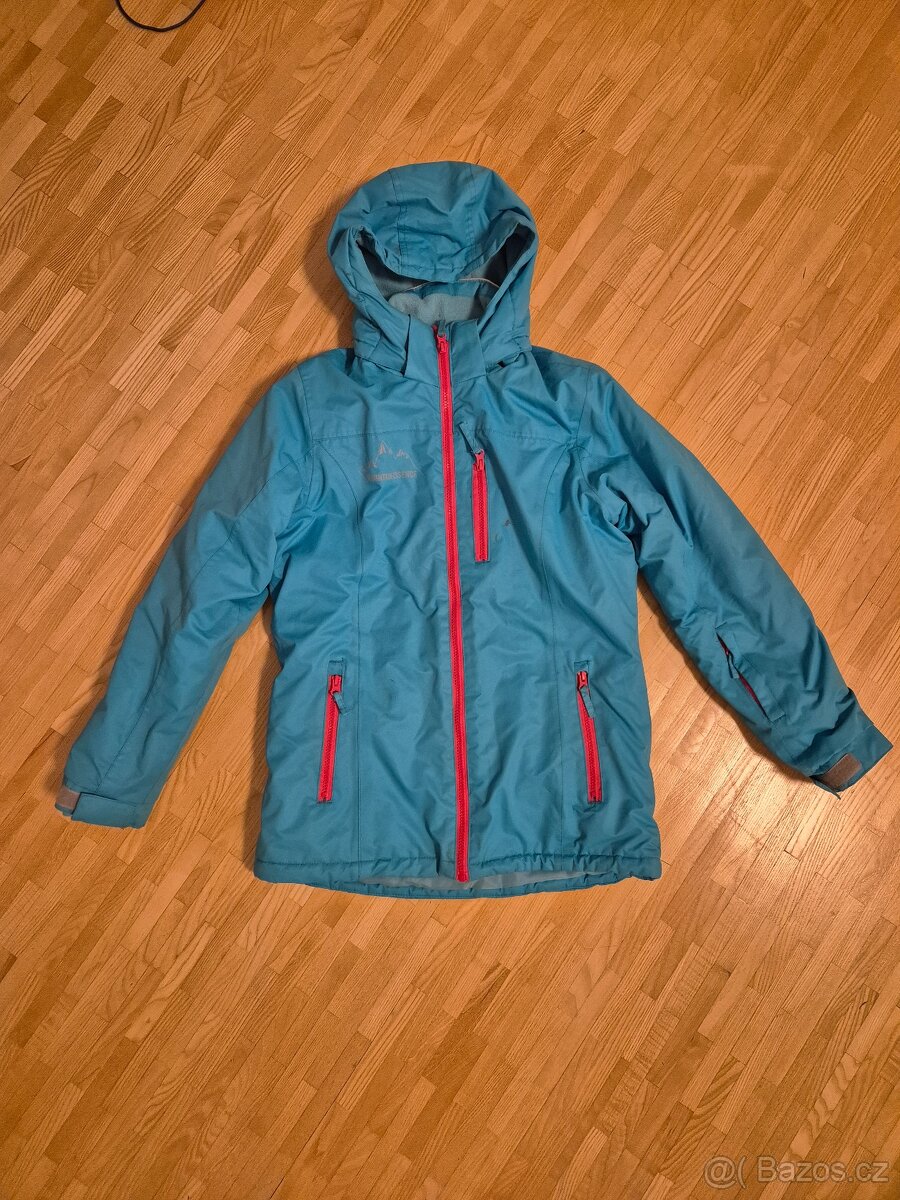 Divci lyzarske zimni bunda 158 - 164