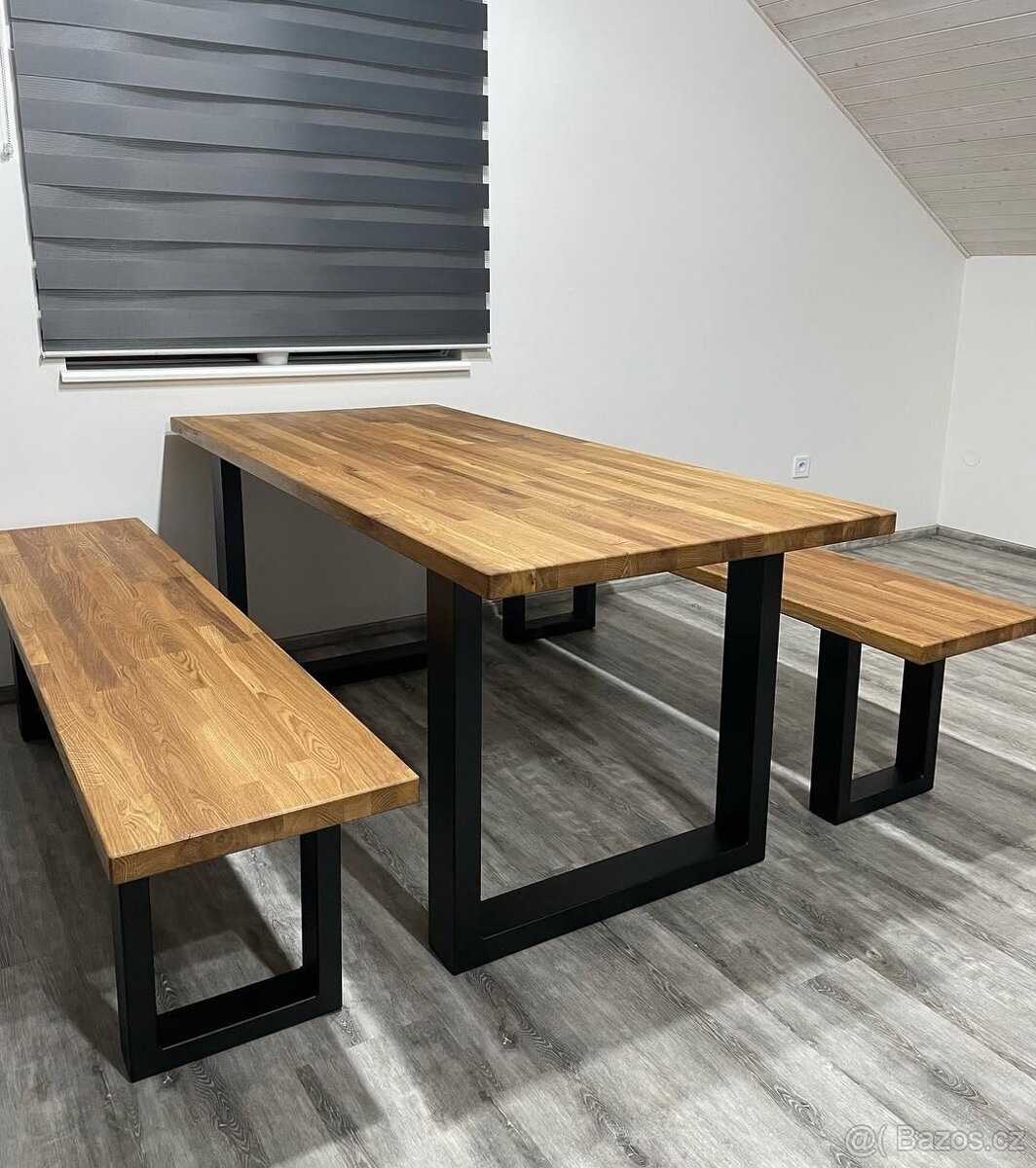 Prodám dubové lavice