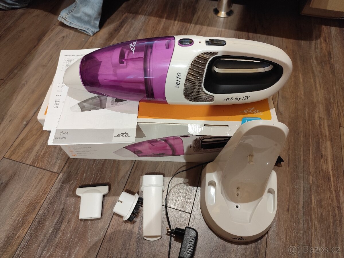 Akumulátorový vysavač ETA Verto
