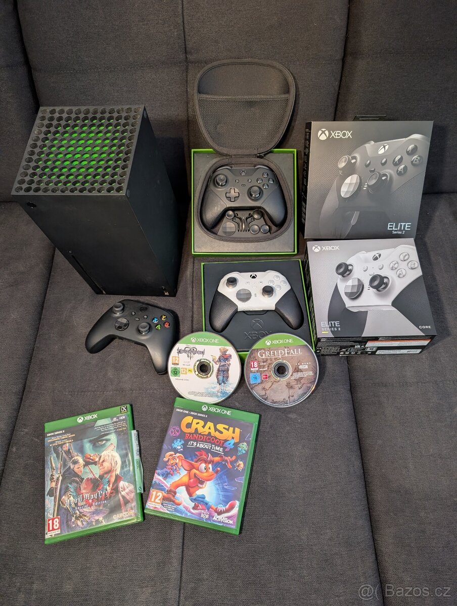 Xbox Series X 1 TB + příslušenství