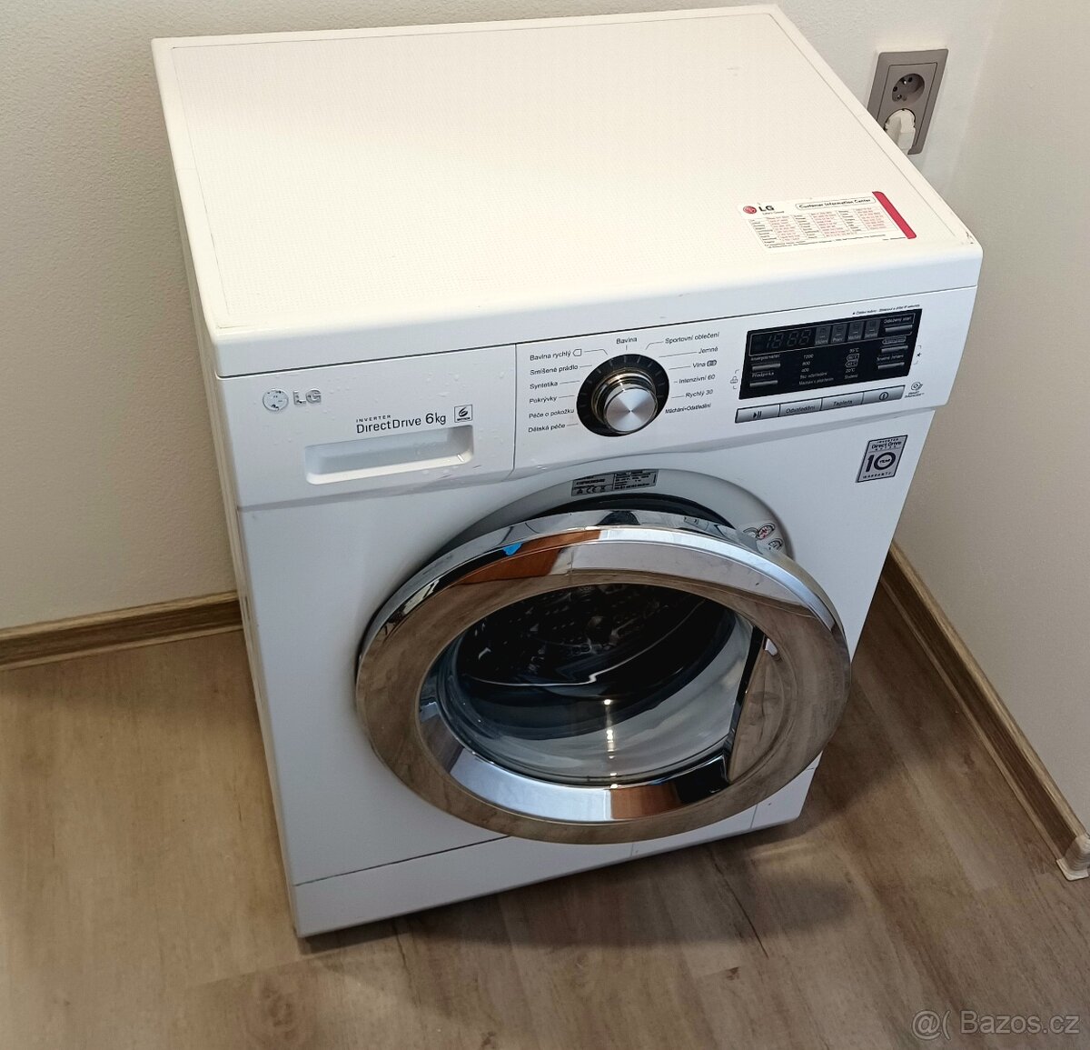 Pračka LG model F6296ND úzká