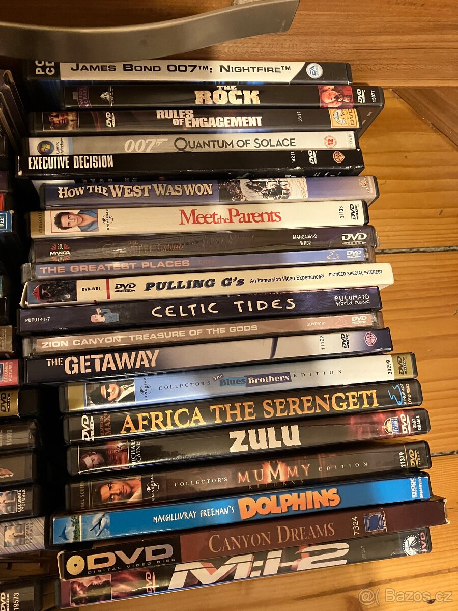 Original DVD filmy v anglictine
