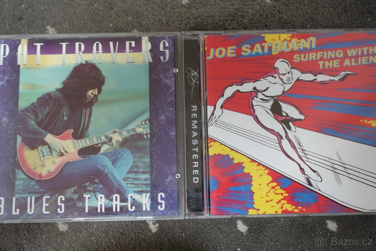 Pat Travers-Blue Tracks Joe Satriani-Surfing With The Alien