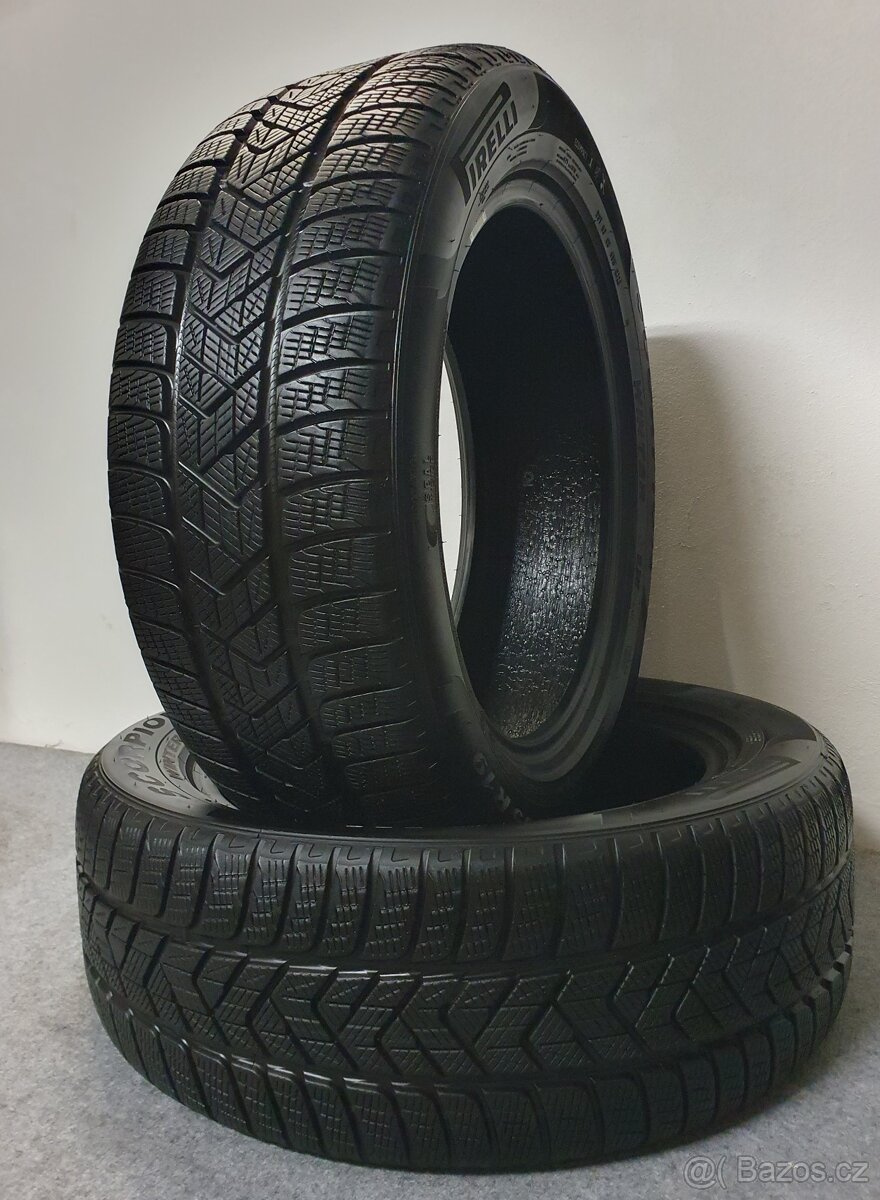 2x ZÁNOVNÍ 235/55 R19 Zimní pneu Pirelli Scorpion Winter