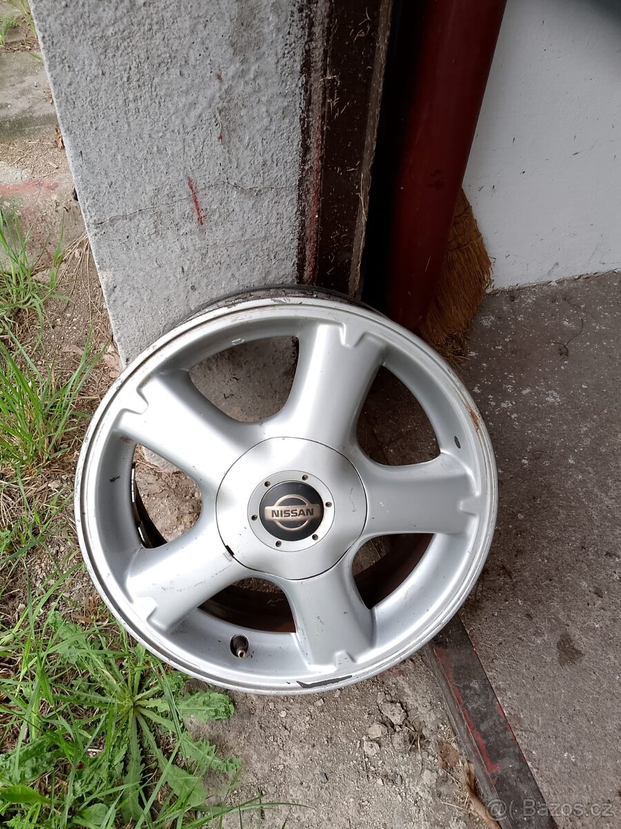 15 Al.disky, bez pneumatik.NISSAN ALMERA M1