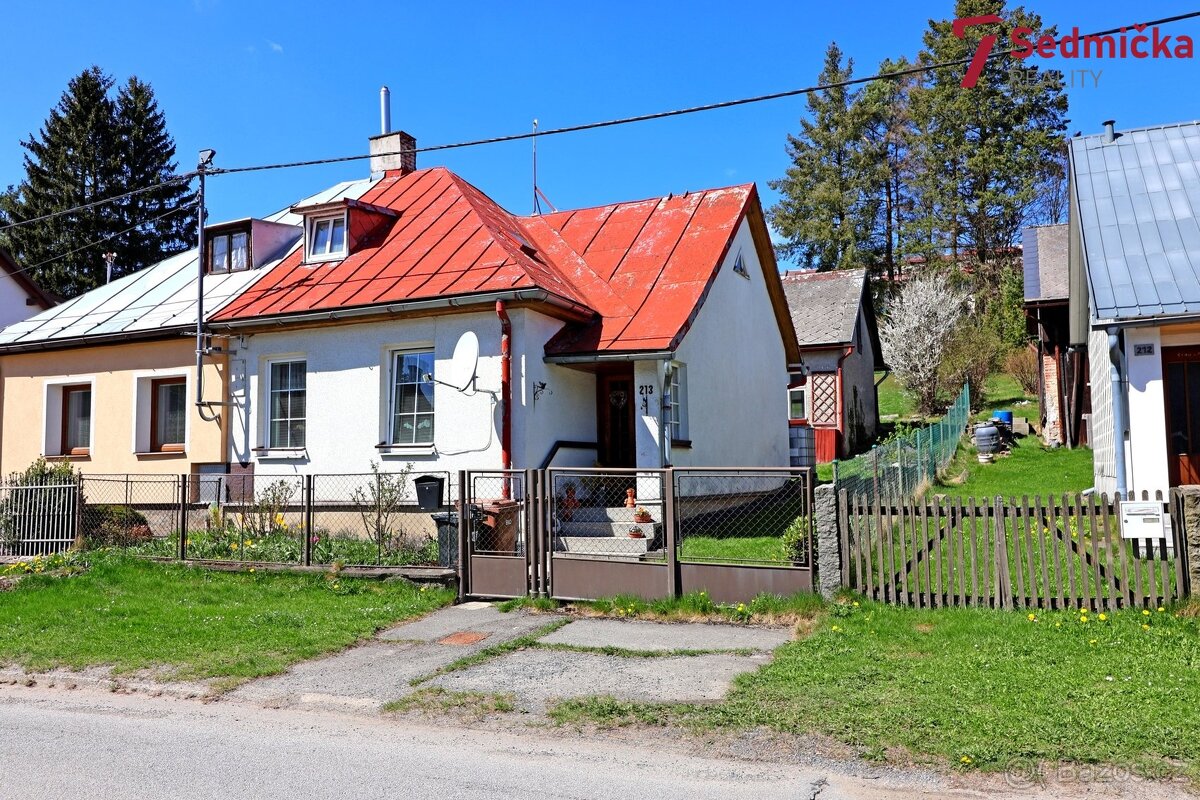 Prodej rodinný dům 3+1, Svratka, ev.č. 00533